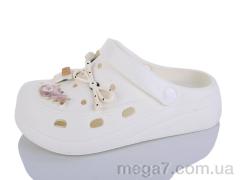 Кроксы, Alimama-Girnaive оптом 753-5 білий