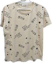 Футболки жіночі БАТАЛ оптом 