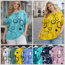 Футболки женские БАТАЛ оптом 95687420 003-79