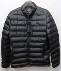 Куртки кожзам мужские FUDIAO (black) оптом 65381209 812-34