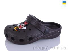 Кроксы, SANLIN 2 оптом H3 шоколад