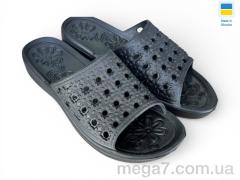 Шлепки, Rai shoes оптом С19 чорний