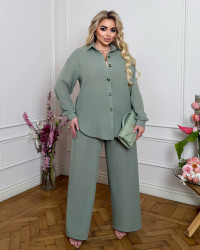 Костюмы женские БАТАЛ оптом 97420358 424-108