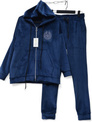 Спортивные костюмы женские на флисе БАТАЛ оптом 49270816 001-13