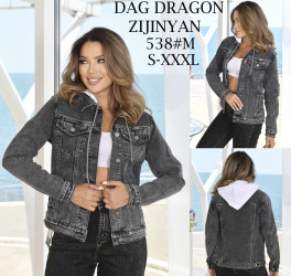 Куртки джинсовые женские оптом DRAGON 38564102 538-43
