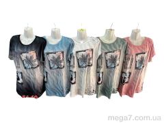 Футболка, Sport style оптом M668 mix