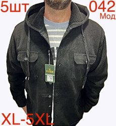 Сорочки на хутрі БАТАЛ чоловічі оптом