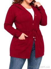 Кардиган, Sport style оптом AB256 червоний