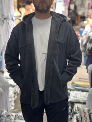 Рубашки мужские на меху оптом 05632849 985-73