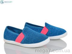Слипоны, CROSSOPT оптом BE112 blue