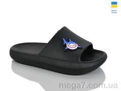 Шлепки, Inblue оптом 022 чорний