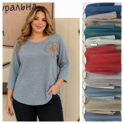Кофты женские БАТАЛ оптом 89206175 015-31