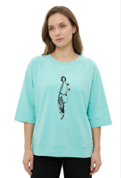 Футболки жіночі НАПІВБАТАЛ оптом