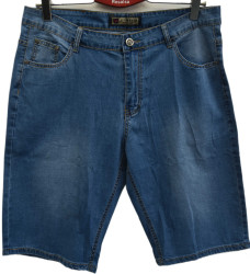 Шорты джинсовые мужские БАТАЛ оптом 50196728 8518-213