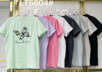 Футболки жіночі Батал оптом NANA 