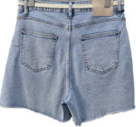 Шорты джинсовые женские DICESIL БАТАЛ оптом 63940258 6022-281