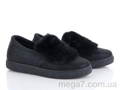 Слипоны, Ok Shoes оптом 1666-5 black