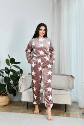 Ночные пижамы женские БАТАЛ оптом 92837406 325-27