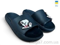 Шлепки, Rai shoes оптом 022 синій