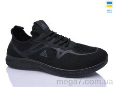 Кроссовки, DeMur оптом 61046 чорн