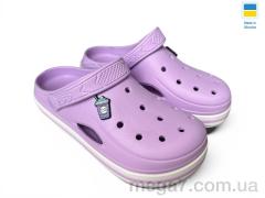 Кроксы, Rai shoes оптом 416 лаванда