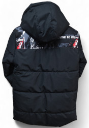 Куртки зимние юниор (темно-синий)  оптом 27813406 1644-12