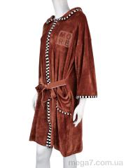 Халат, Obuvok оптом 08783 brown