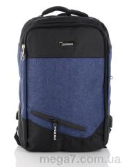 Рюкзак, Superbag оптом 616 blue