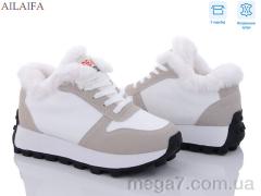 Кроссовки, Ailaifa оптом 2301 white