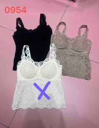 Майки жіночі (чорний) оптом Estella park