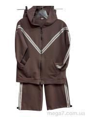 Спортивный костюм, Steysi оптом 007-4 coffee