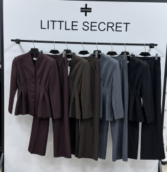 Костюми жіночі (графіт) оптом Little Secret 