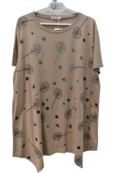 Футболки женские БАТАЛ оптом 78153692 8906-190