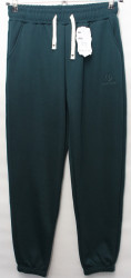 Спортивные штаны женские БАТАЛ на меху оптом 93621840 DK6001-97