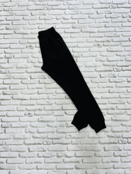 Спортивные штаны мужские на флисе (черный) оптом 04215839 801-55