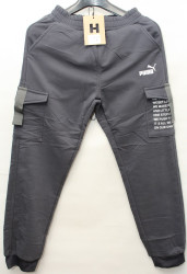 Спортивные штаны мужские на флисе оптом 61085724 91004-10