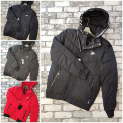 Куртки зимние мужские (черный) оптом Китай 35412670 17-54