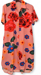 Платья-рубашки женские BASE БАТАЛ оптом 60971584 E8525-34