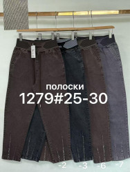 Джинсы женские (черный) оптом 98105273 1279-3-34
