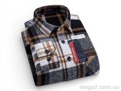 Рубашка, Verton оптом W2516 brown