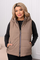 Жилетки женские ПОЛУБАТАЛ оптом 63049718 551-90