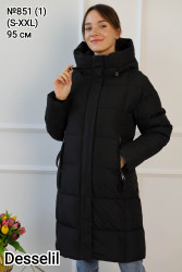 Куртки зимние женские DESSELIL (черный) оптом 18952704 851-16