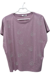 Футболки женские БАТАЛ оптом 17085432 1423-203