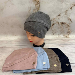 Шапки жіночі на флісі оптом CAP