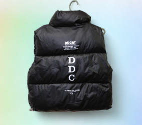 Жилетки детские (черный) оптом 09543617 02-20