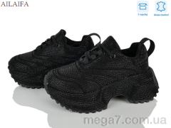 Кроссовки, Ailaifa оптом 8868 black