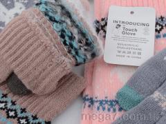 Перчатки, Королева оптом W21 ж одношарові сенсор mix