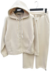 Спортивные костюмы женские на флисе оптом 74509861 125-17