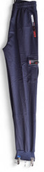 Спортивные штаны мужские (темно-синий) оптом 50468397 108-9