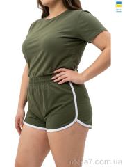 Шорты, Sport style оптом 10614 батал хакі